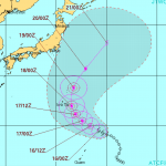 【2015】台風20号進路を予想!米軍や気象庁の最新情報を随時更新